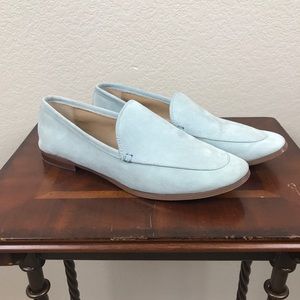 Banana Republic Mint Suede Demi Loafer